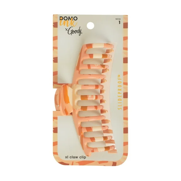 Goody Tru X Domo Ink Collab Slideproof® Xl Claw Clip 1 Count