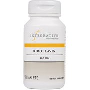 Integrative Therapeutics - Riboflavin, 400 mg - Vitamin B2 Supplement 30 Tablets