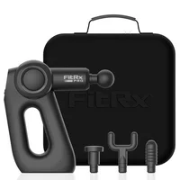 FitRx Pro Massage Gun Handheld Deep Tissue Percussion Massager for Neck & Back Muscle Relief