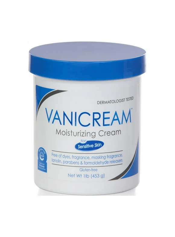 Vanicream Moisturizing Skin Cream for Sensitive Skin 16 oz