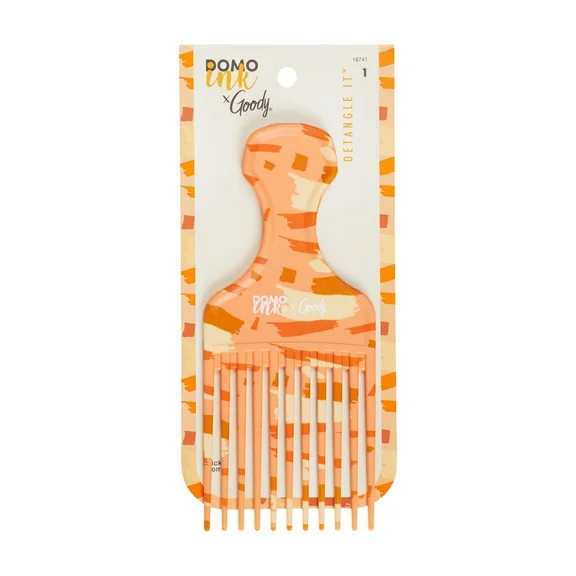 Goody Tru X Domo Ink Collab Ouchless®® Detangling Pick Comb 1 Count