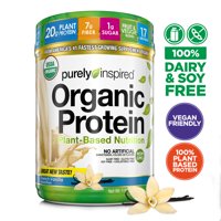 Purely Inspired Organic Plant Protein Powder, Vanilla, 20g Protein, 1.5lb, 24.0oz
