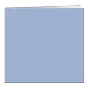 Pioneer Pastel Leatherette Post Bound Album 12"X12"-Baby Blue