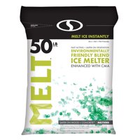 Snow Joe MELT Premium Environmentally-Friendly Blend Ice Melter w/ CMA, 50 lb. Resealable Bag