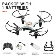 JX815-2 RC Mini Drone for Kids 2.4G 4CH RC Quadcopter Toy Headless Mode 360 Degree Flip for Beginners