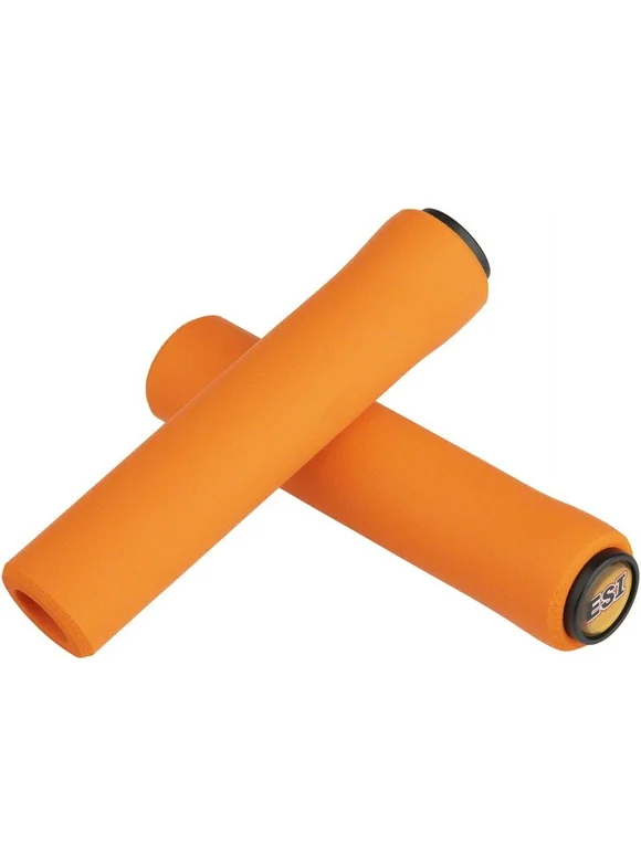 ESI 30mm Racer's Edge Silicone Grips: Orange