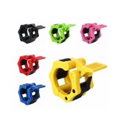 2pc 50mm/2inch Exercise Collar Olympic Standard Weight Bar Clamps Gym Fitness Lock Dumbbell Weightlifting Tool Barbell Attachment