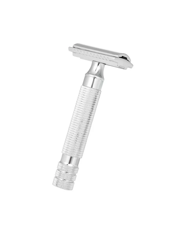 Shaving Razors Double Edge Handled Safety Traditional Shaving Razor Stainless Alloy Chrome Plating