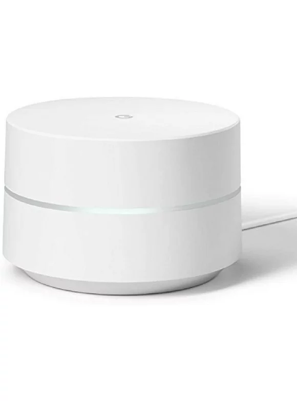 Restored Google WiFi System, 1-Pack - Router Replacement for Whole Home Coverage - NLS-1304-25 (Refurbished)