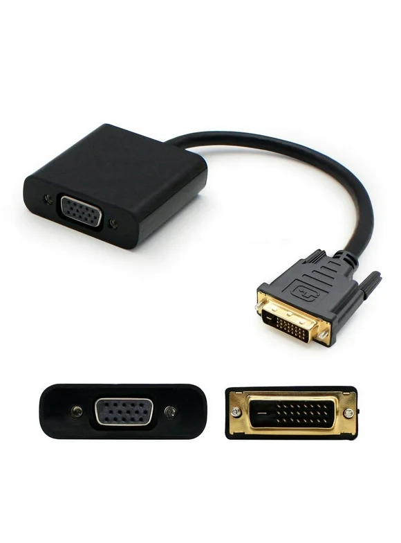 AddOn 8in DVI-D to VGA Adapter Cable - VGA adapter - 7.9 in