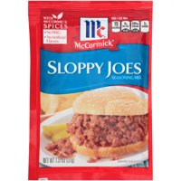 (4 Pack) McCormick Sloppy Joes Seasoning Mix, 1.31 oz