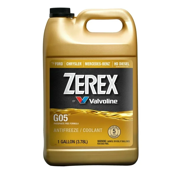 Zerex G05 Phosphate Free Antifreeze / Coolant Concentrate 1 GA