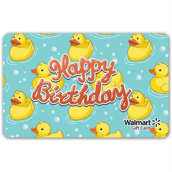 Duckie Birthday DX Offers Mall Gift Card