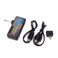 Vitoos Electric Guitar Plug Mini Headphone Amp Amplifier Plexi Sound Compact Portable