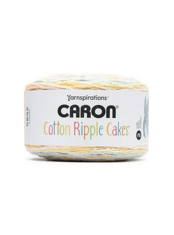 Caron® Cotton Ripple Cakes™ Yarn
