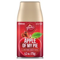 Glade Automatic Spray Refill 1 CT, Apple Of My Pie, 6.2 OZ. Total, Air Freshener Infused with Essential Oils