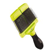 FURminator Soft Slicker Brush For Dogs, Large, For Silky Or Wiry Coats