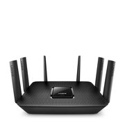 Linksys Max Stream AC4000 Tri Band Technology WiFi Router, Black (EA9300)