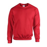 Gildan - Crewneck Sweatshirt. 18000 - Large - Red