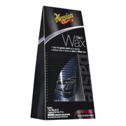 Meguiar's Black Wax - Black Car Wax Creates Deep Reflections and Gloss, G6207, 7 Oz