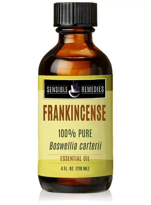 Sensible Remedies Frankincense 100% Therapeutic Grade Essential Oil, 4 fl oz