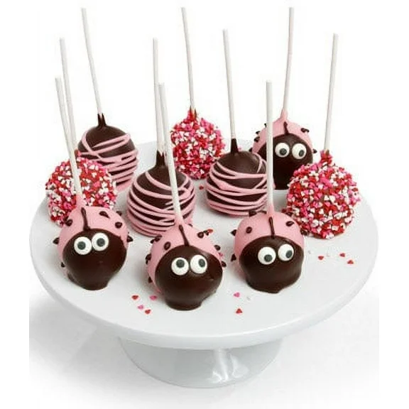 From You Flowers - Ladybug Cake Pops for Birthday, Anniversary, Get Well, Congratulations, Thank You