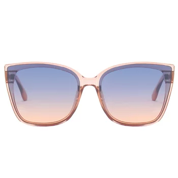 Piranha Eyewear Bloom Eco-Pact Sunglasses for Women with Blue to Peach Ombre Lens