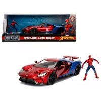 Hollywood Rides 1:24 Scale Marvel Spiderman Die Cast Vehicle with Figure by Jada Toys