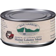 Bar Harbor Premium, All-Natural Whole Maine Lobster Meat, 6.5 oz