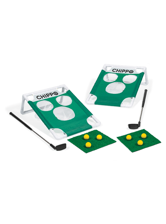 Chippo On-the-Go - Backyard Golf Chipping Game with Clubs and Balls