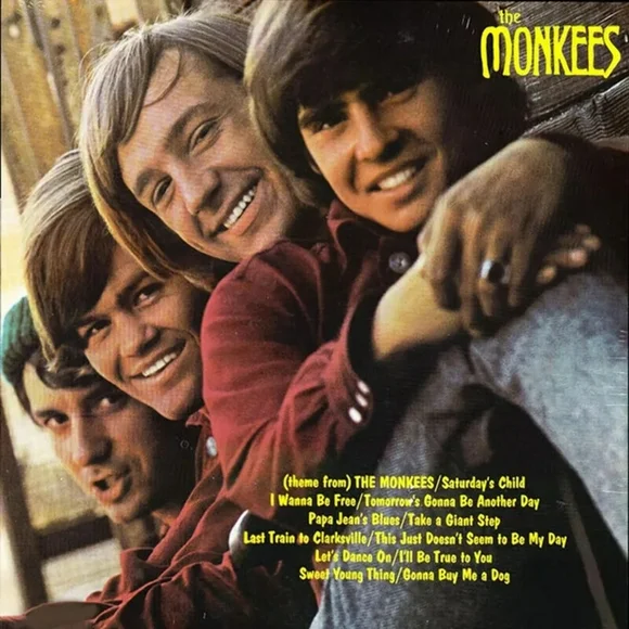 Monkees -- The Monkees LP mulit color splash vinyl