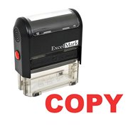 ExcelMark COPY Self-Inking Rubber Stamp (A1539-Red Ink)