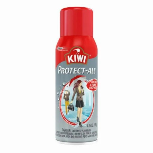 Kiwi 70415 Protect-All Leather & Fabric Footwear Waterproofer, 4.25 Oz