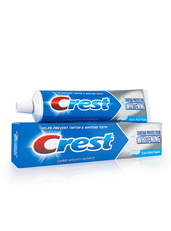 Crest Tartar Protection Toothpaste, Whitening Cool Mint, 8.2 oz