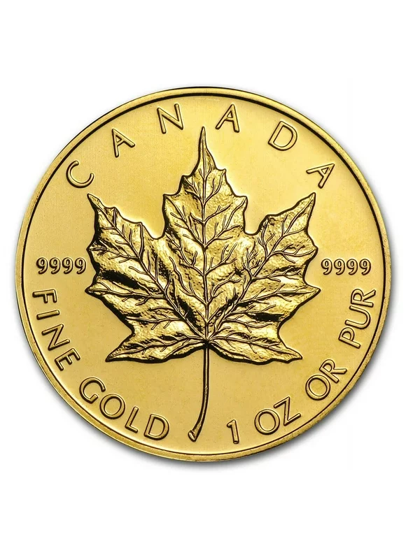 Canada 1 oz Gold Maple Leaf .9999 Fine (Random Year) - DX Offers Mall