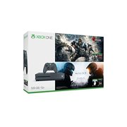 Refurbished Microsoft Xbox One S 500GB Console Gears Of War And Halo Special Edition Bundle White Home