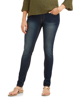 Maternity Oh! Mamma Skinny Jeans with Full Panel - Available in Plus Sizes