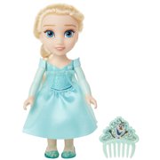Disney Frozen Princess Elsa 6" Petite Doll with Glittered Hard Bodice and Comb