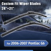24"+ 21"  Windshield Wiper Blades for 2006-2007 Pontiac G6