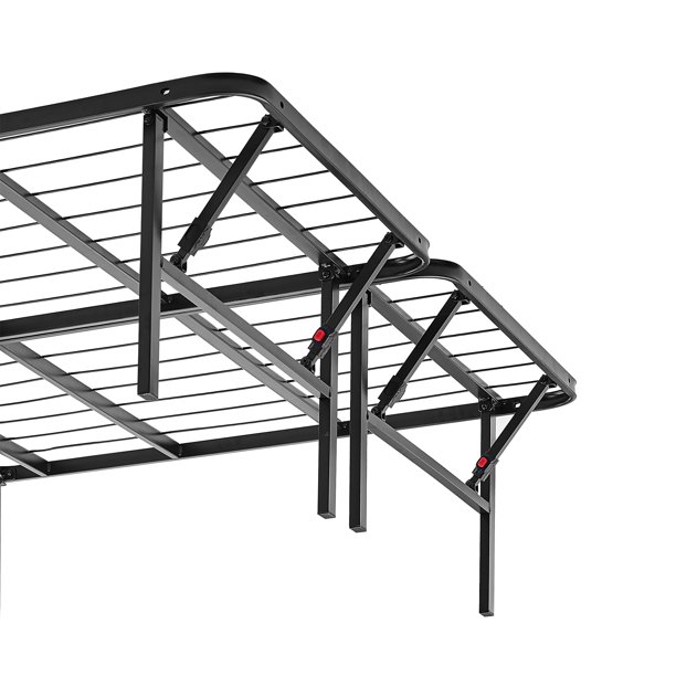 Mainstays 14 High Profile Foldable, Mainstays 14 High Profile Foldable Steel Bed Frame King