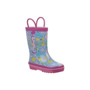 Laura Ashley Pink Blue Seehorse Starfish Rain Boots Girls