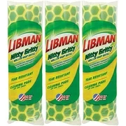 Libman Nitty Gritty Roller Mop Refill (Pack of 3)