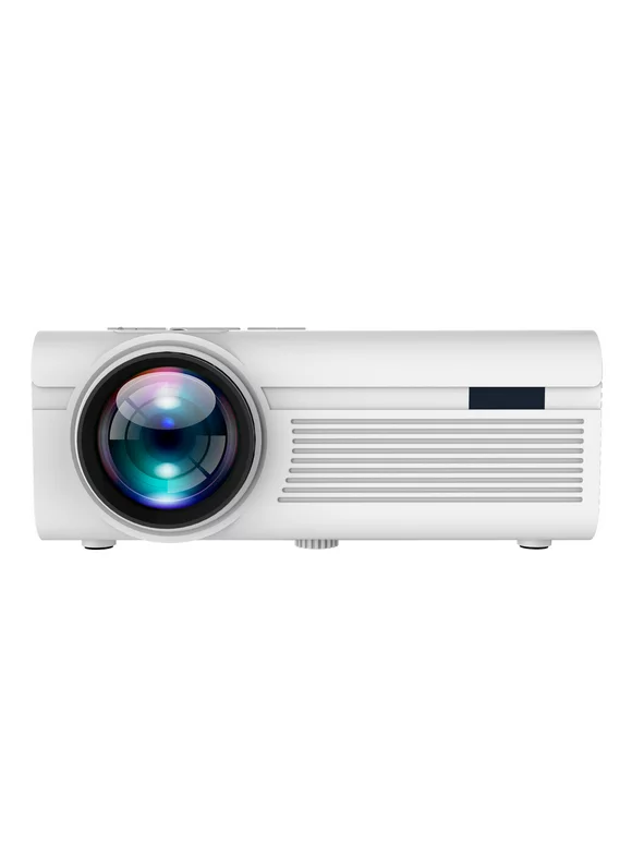 RCA 480P LCD Home Theater Projector - Up To 130" RPJ136, White