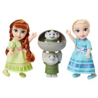 Disney Frozen Petite Princess Anna and Elsa includes Surprise Trolls
