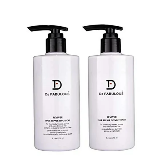 De Fabulous Reviver Hair Repair Shampoo 250ml  Conditioner 250ml (Combo Of 2)