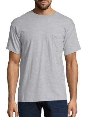 Yana Men's Tagless Short Sleeve Pocket T-Shirt