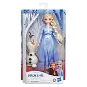 Disney Frozen 2 Elsa and Olaf Fashion Doll and Friend With Long Blonde Hair