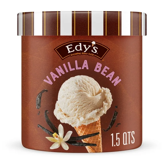 Edy's Dreyer's Grand Vanilla Bean Ice Cream, 1.41 Liter