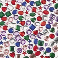 Adhesive Back Jewels (500Pc) - Craft Supplies - 500 Pieces