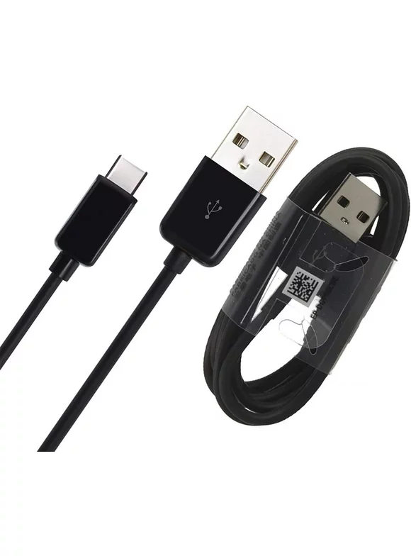 2 PACK USB-C Charging Transfer Cable For CAT S48C (Black / 3.3Ft)